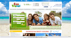 Desktop Screenshot of ecotravel.pl