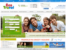 Tablet Screenshot of ecotravel.pl